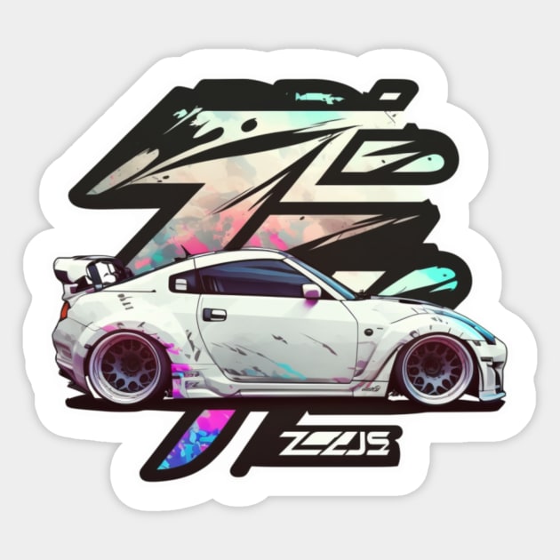 Nissan 350Z Sticker by Evergreen Market